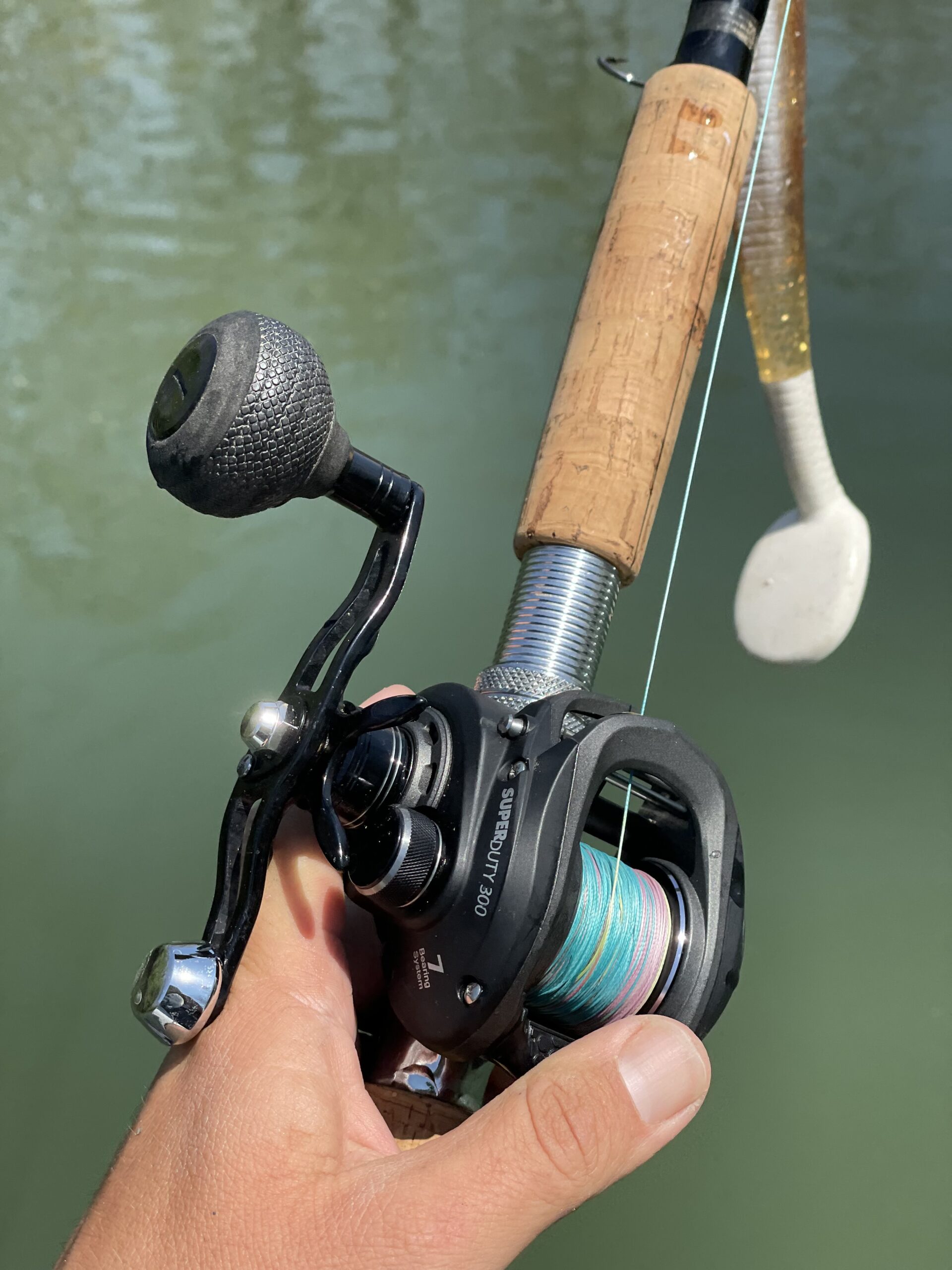 muskie fishing rod reel combos