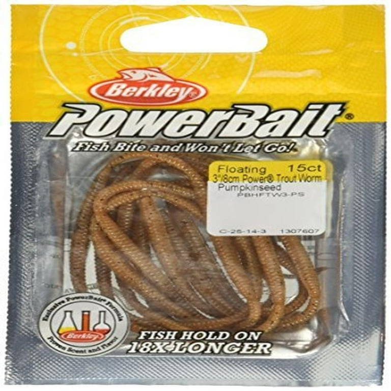 Berkley PowerBait Power Floating Trout Worm – Best Soft Bait for Trout Fishing