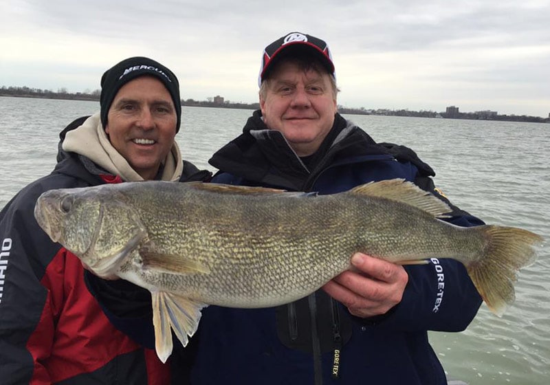 detroit river walleye report