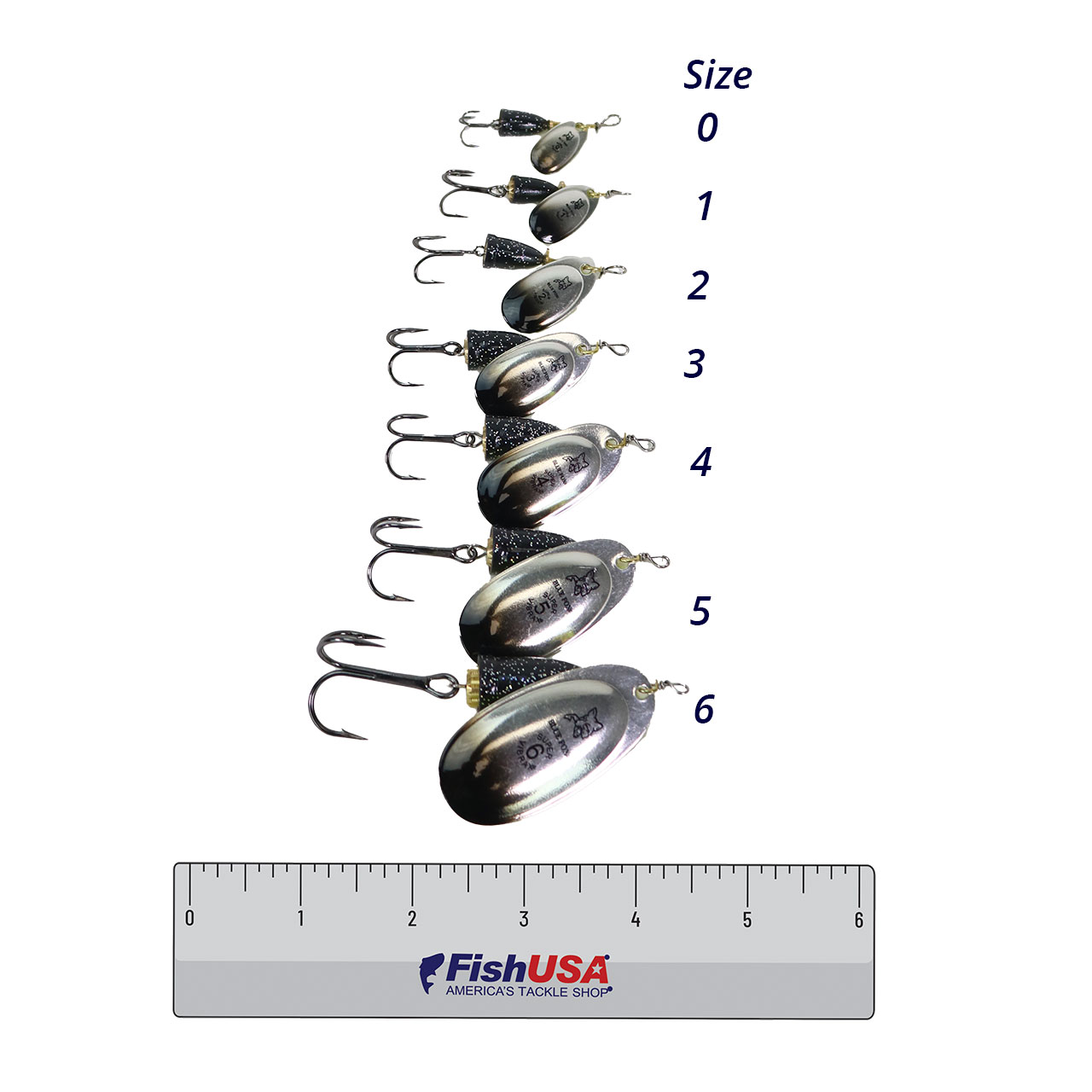 Blue Fox Spinner Size Chart: Find the Perfect Size for Your Lure