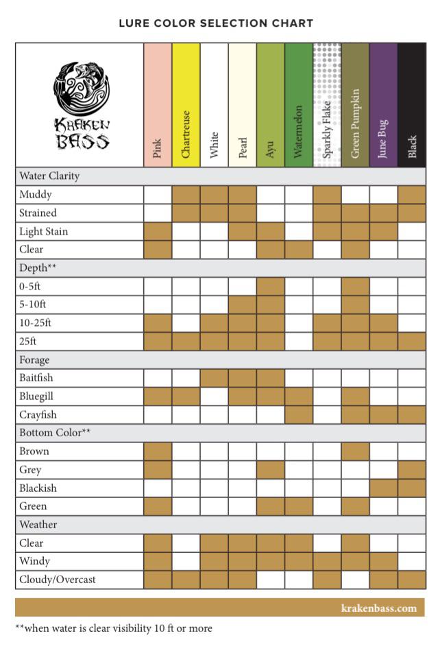 Quick Guide to Bass Colors: Using a Bass Color Chart