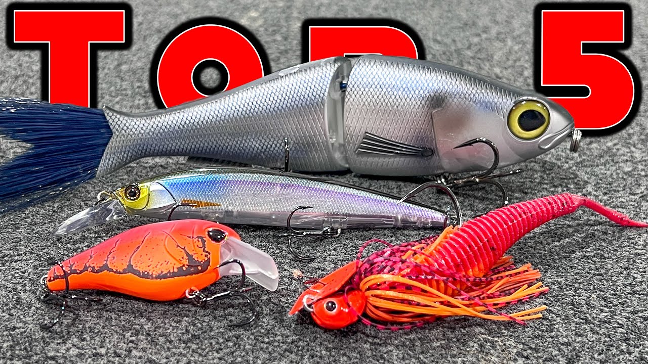 Best March Bass Fishing Lures to Hook More Fish This Spring