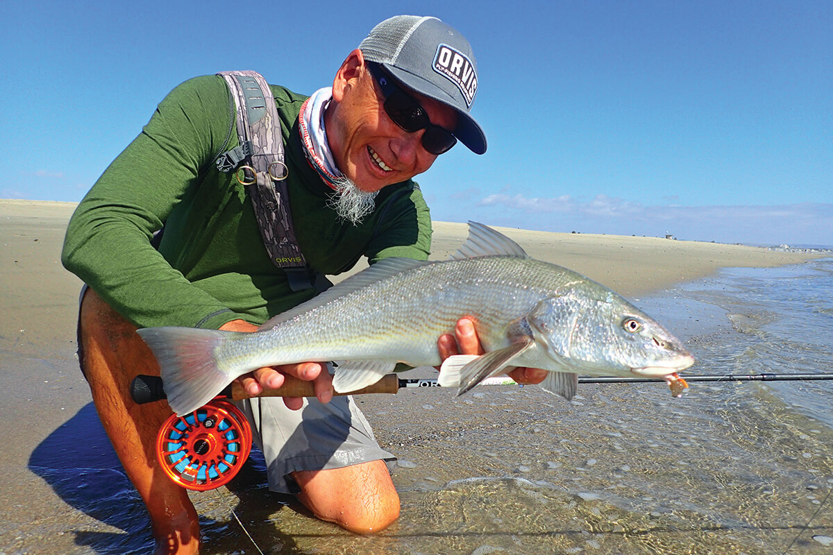 Experience Exciting Corbina Fly Fishing on Californias Sandy Beaches